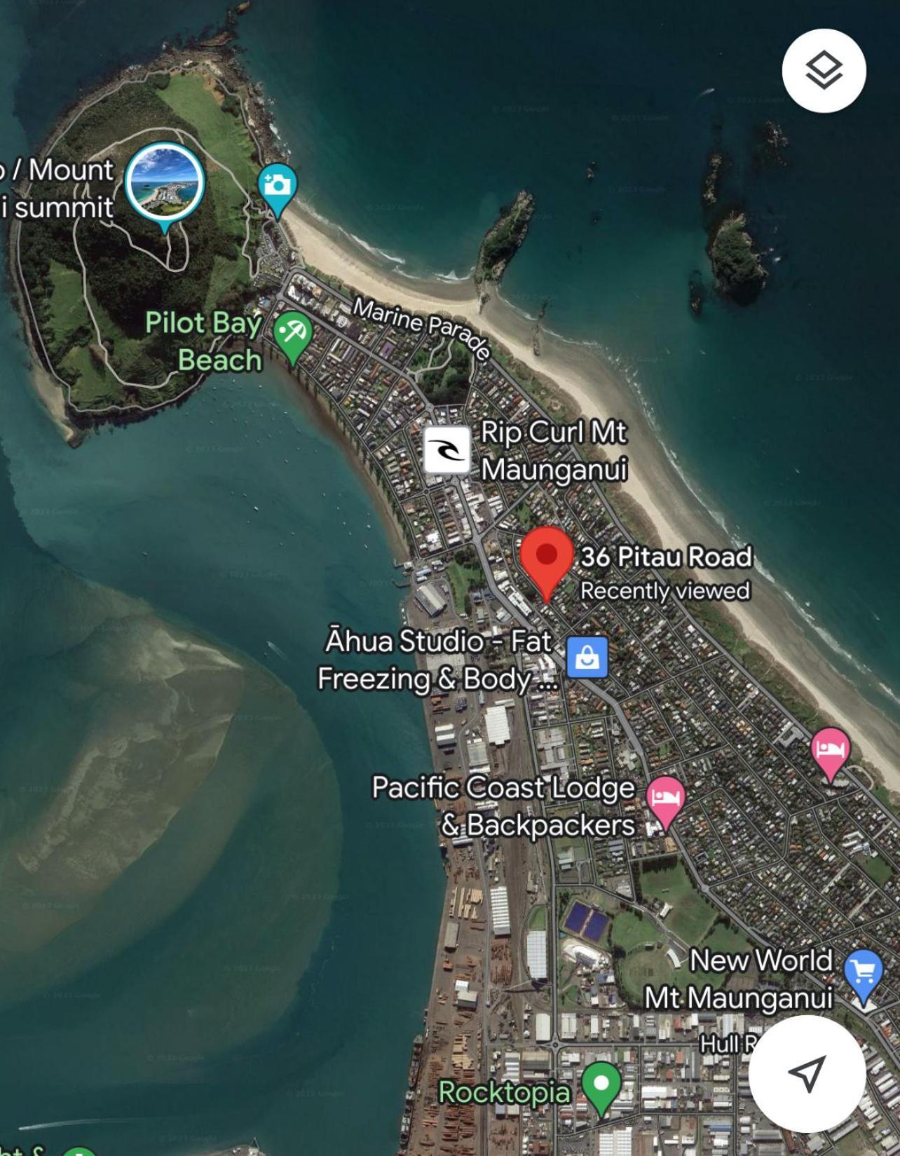 Downtown B&B Mount Maunganui Dış mekan fotoğraf